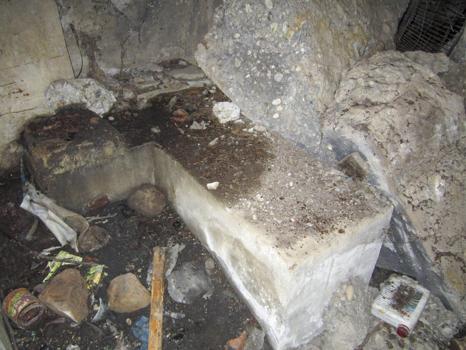 Ligne Maginot - PFAFFENBRONN 7 - (Blockhaus pour arme infanterie) - Support de la mitrailleuse