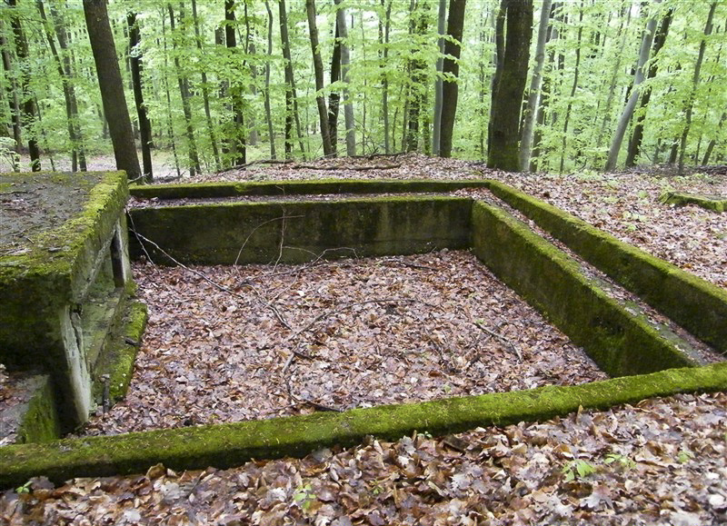Ligne Maginot - ROTTENWALD 1 ( Cuve pour canon ) - Cuve pour 47mm de marine