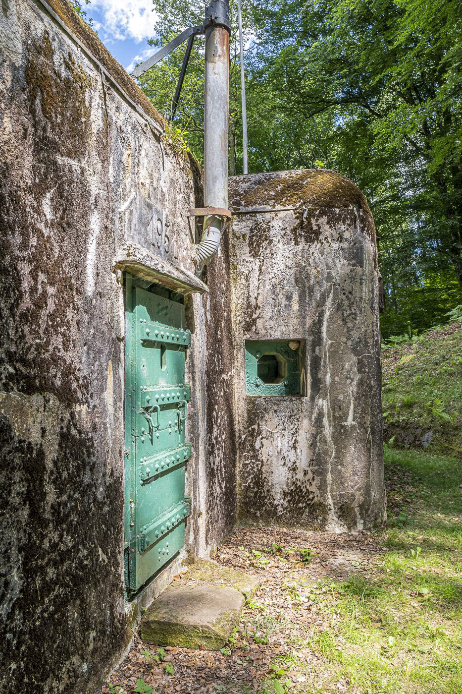 Ligne Maginot - DAMBACH SUD - C56 - (Casemate d'infanterie - Double) - Entrée - David Palmer