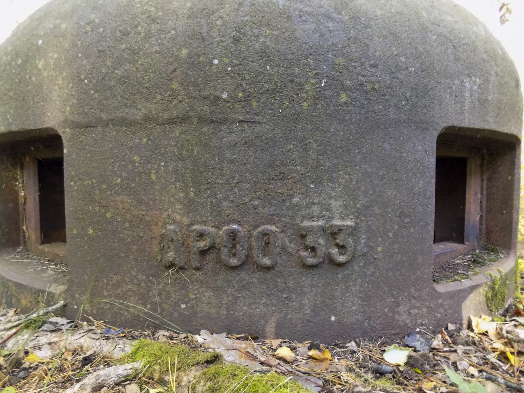 Ligne Maginot - BIESENBERG 3 - (Blockhaus pour arme infanterie) - La cloche - luc.j