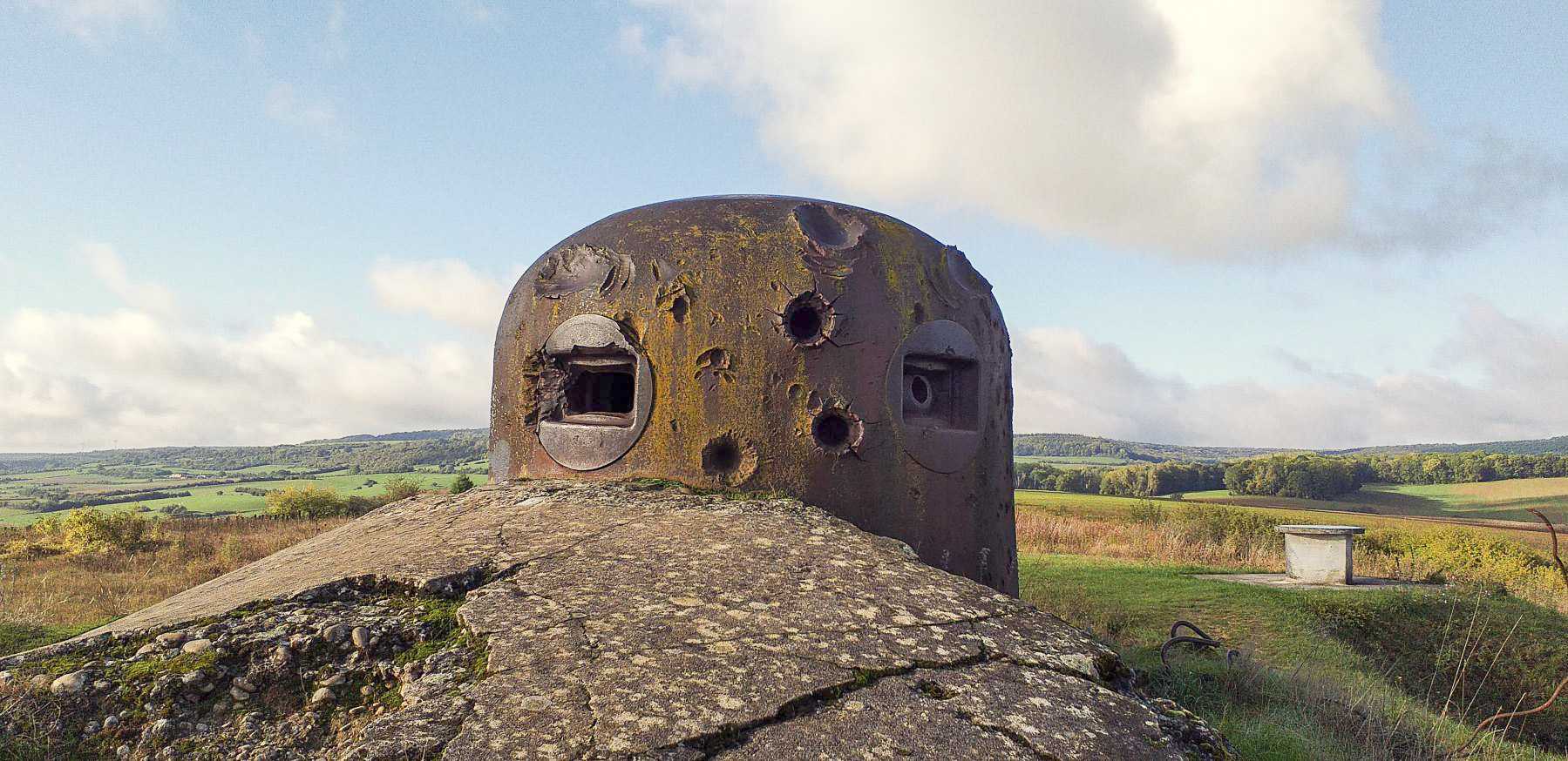 Ligne Maginot - LA FERTE - (Ouvrage d'infanterie) - Bloc 2
Cloche GFM n° 8 - Gregory Fuchs