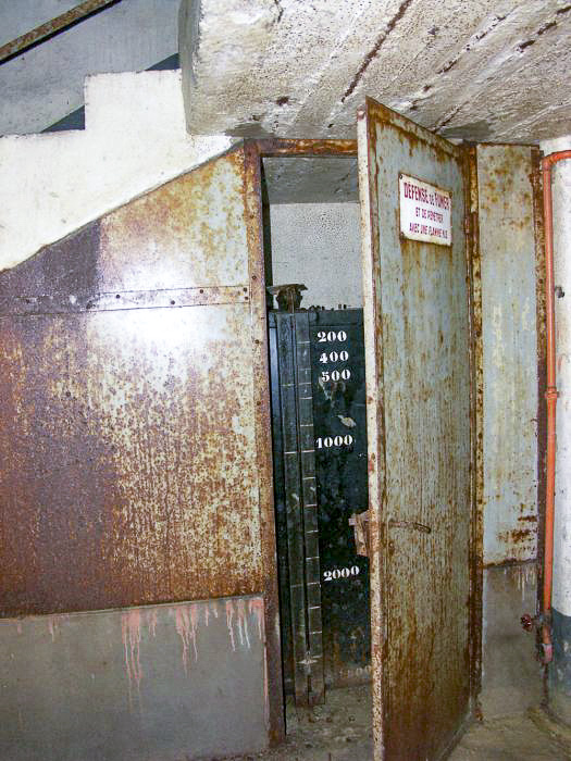 Ligne Maginot - BIRLENBACH - (Abri) - Réserve de gas-oill pour les moteurs