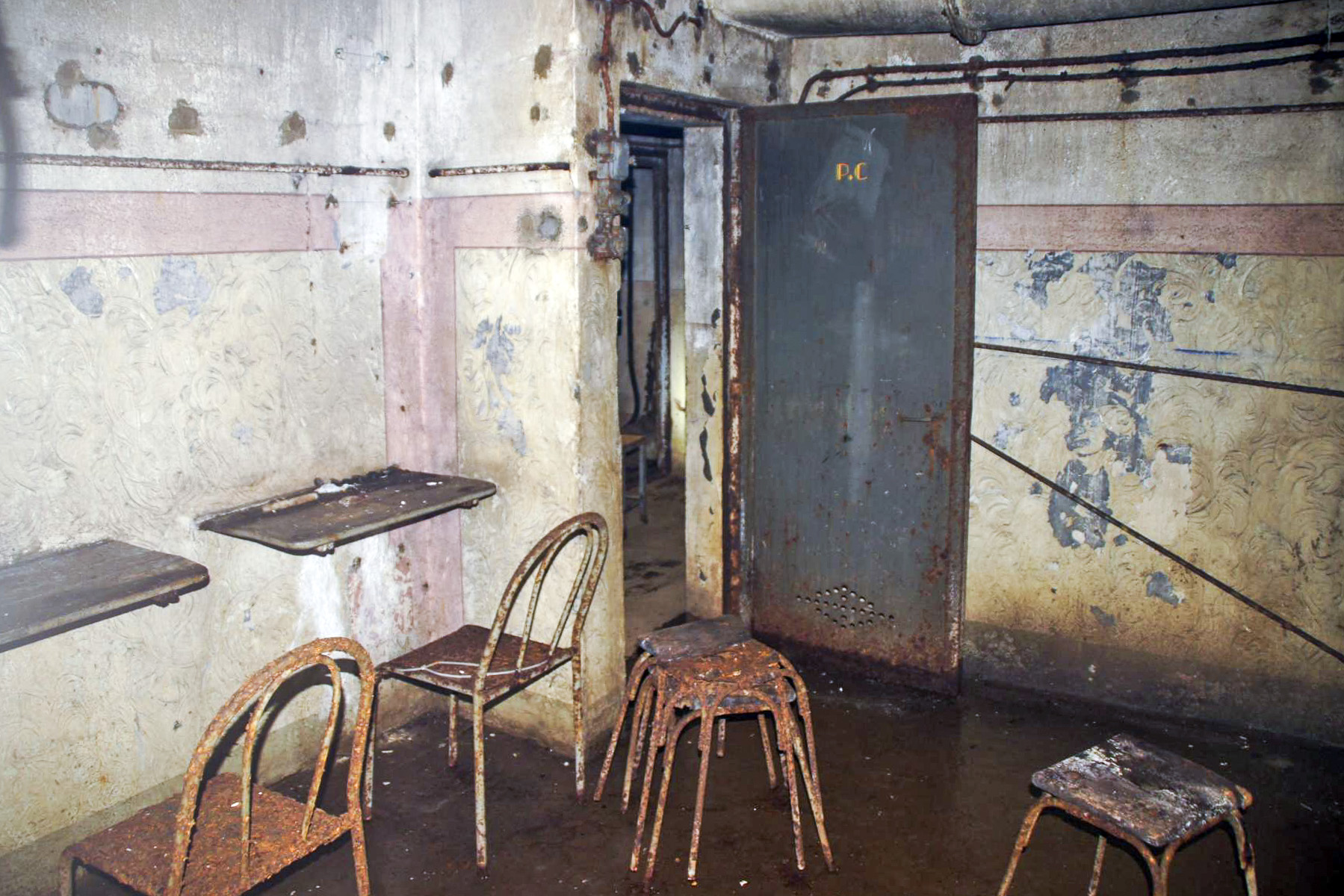 Ligne Maginot - MICHELSBERG - A22 - (Ouvrage d'artillerie) - Bloc 6
Le PC - STENGER Mathieu