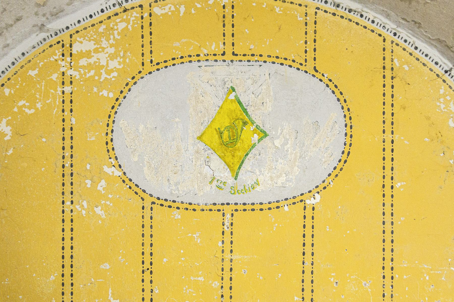 Ligne Maginot - FORT LEFEBVRE - (Divers) - Chambre de troupe
Décoration française - David Palmer