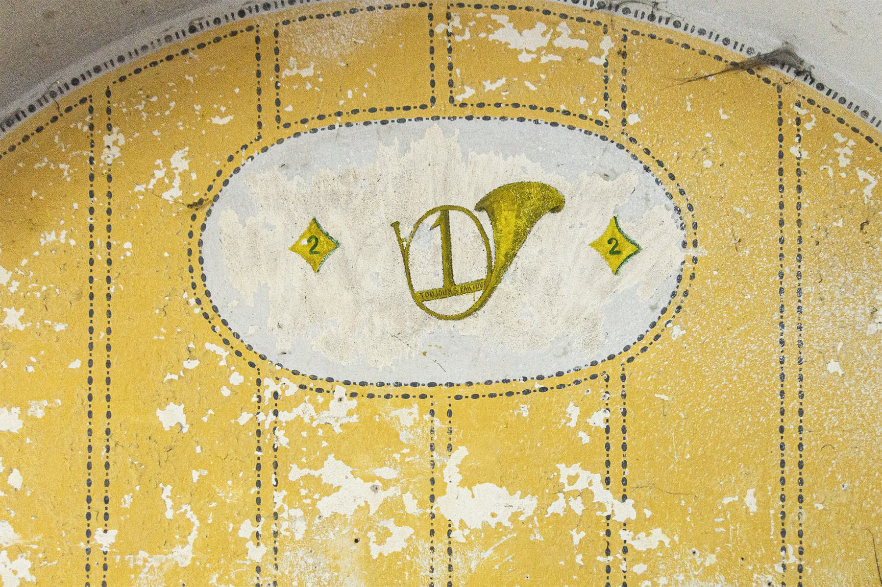 Ligne Maginot - FORT LEFEBVRE - (Divers) - Chambre de troupe 
Décoration française - David Palmer