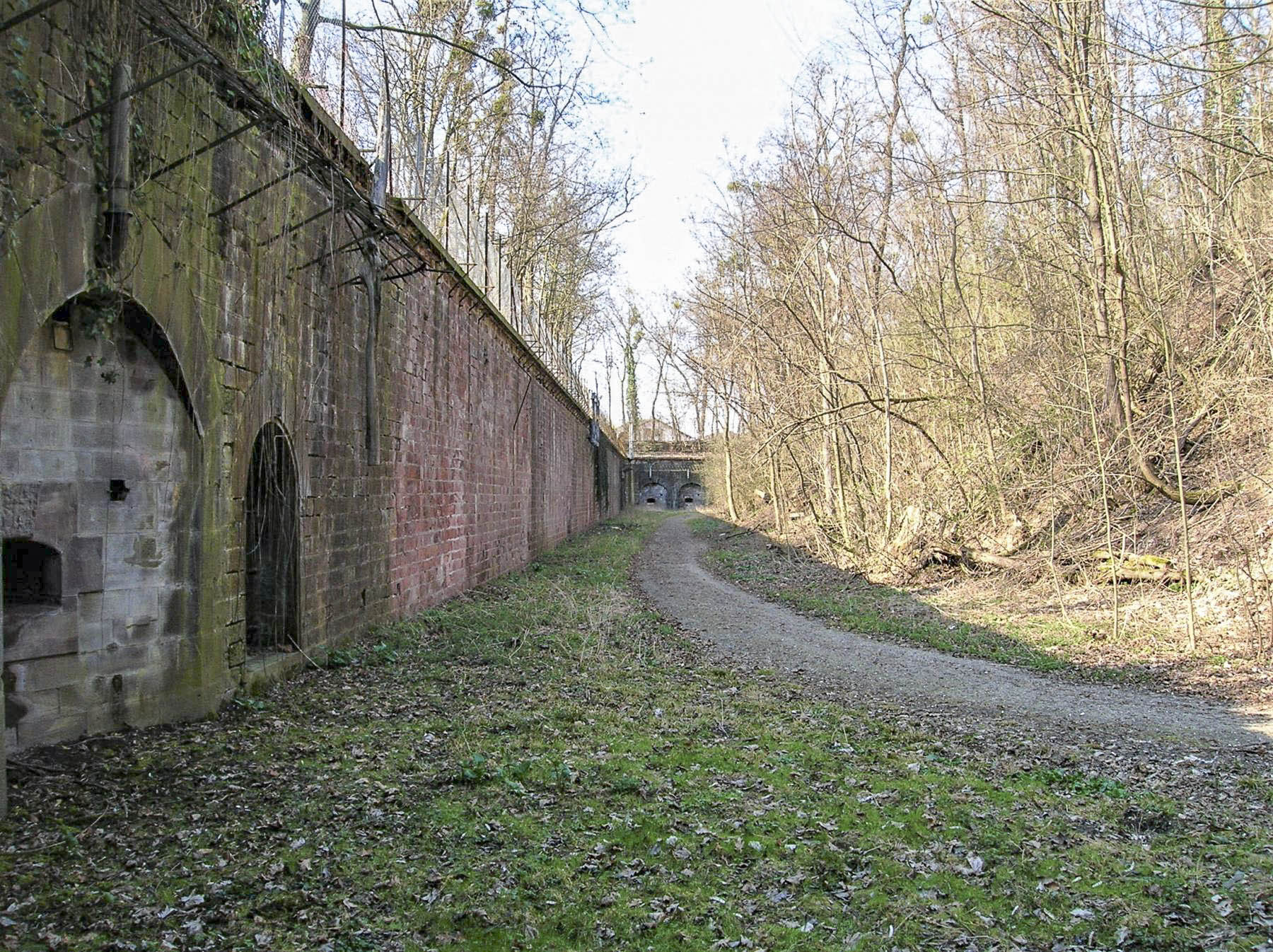 Ligne Maginot - JOFFRE-LEFEBVRE - (Position d'artillerie préparée) - Fossé du front de tête