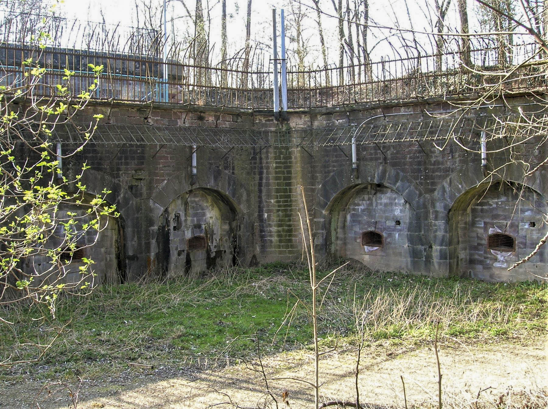 Ligne Maginot - JOFFRE-LEFEBVRE - (Position d'artillerie préparée) - Coffre double de contrescarpe