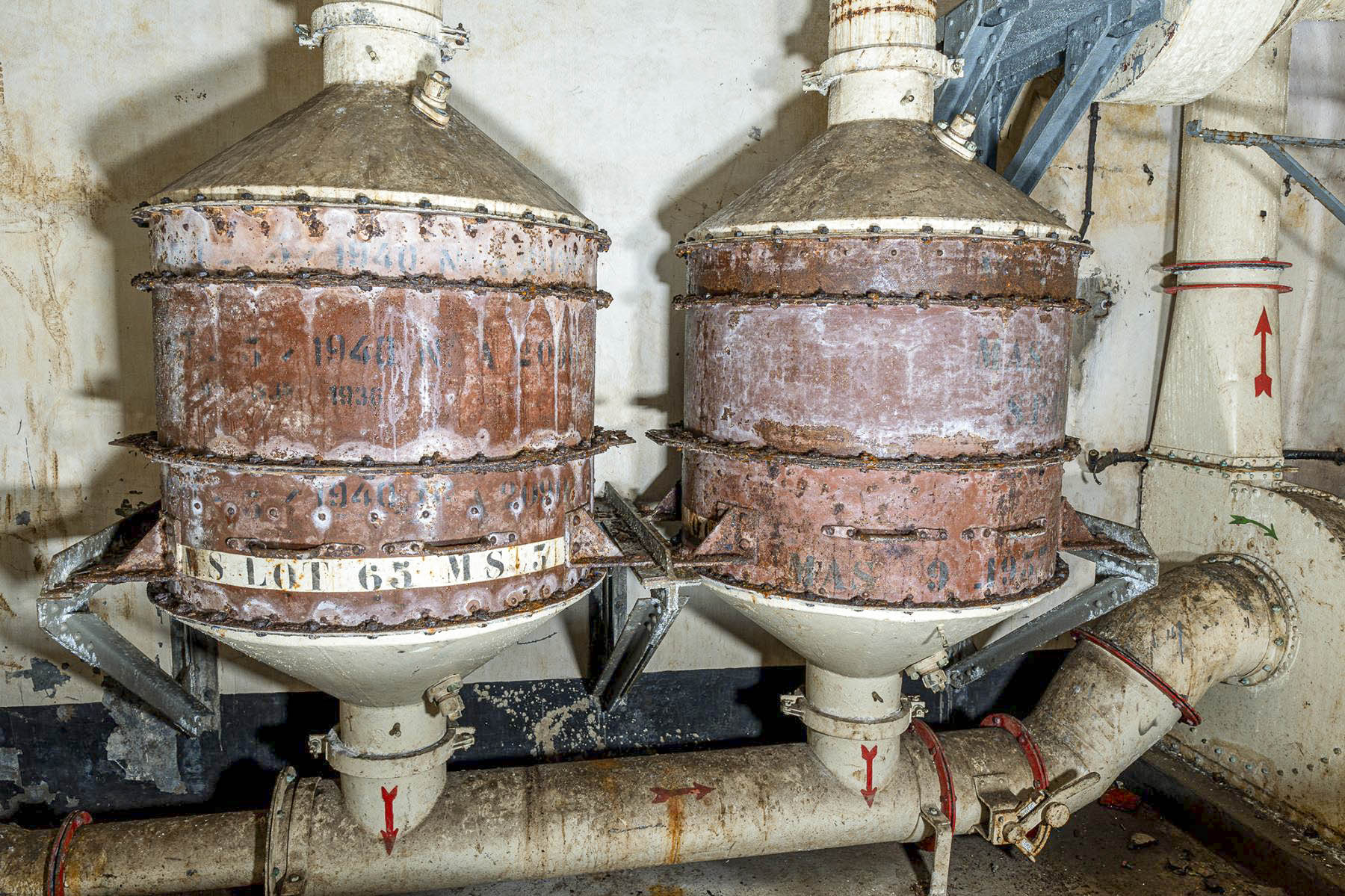 Ligne Maginot - MOLVANGE - A9 - (Ouvrage d'artillerie) - Bloc 2
Les filtres - David Palmer