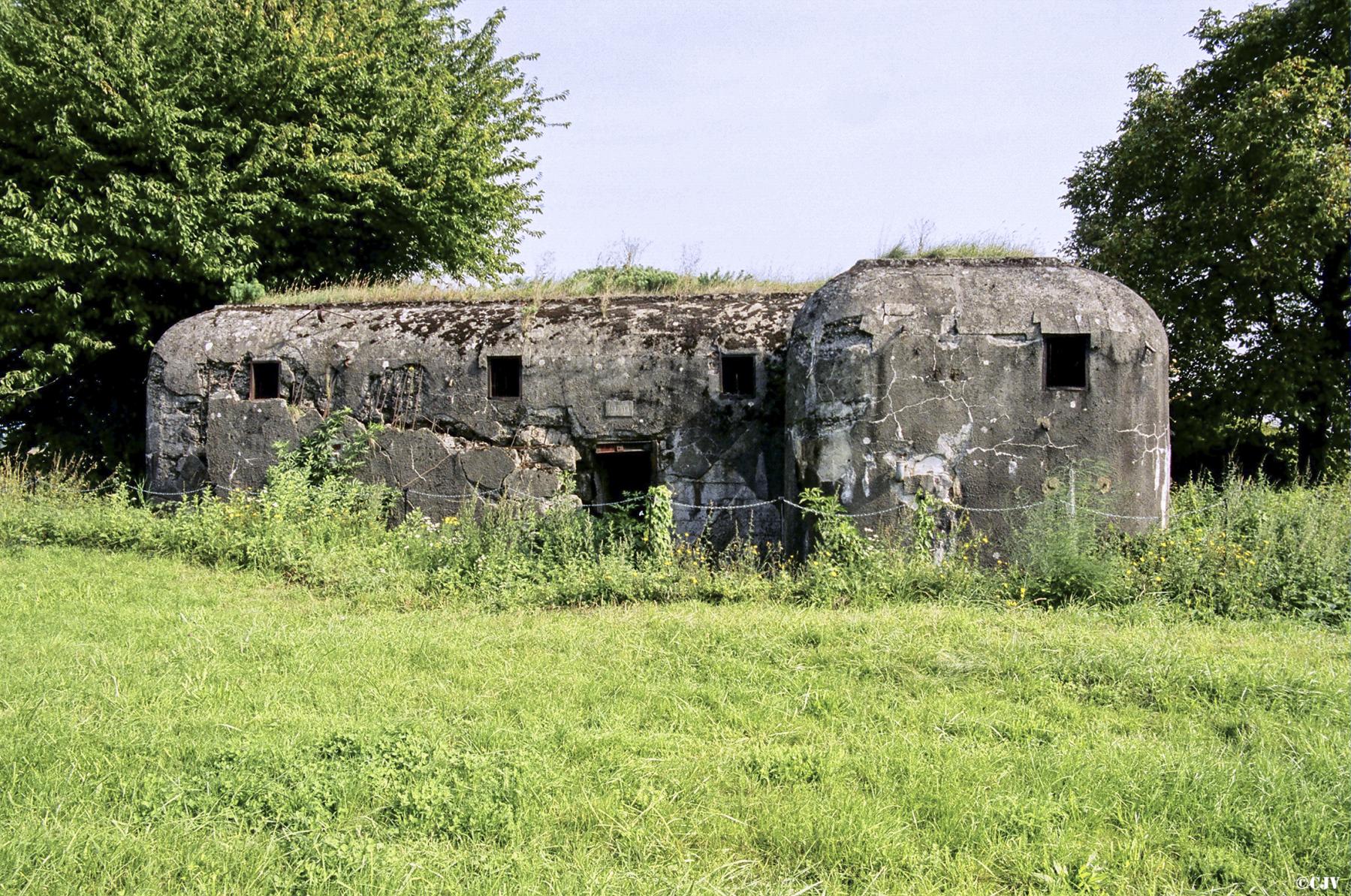 Ligne Maginot - HUNSPACH VILLAGE - (Casemate d'infanterie - Double) - 