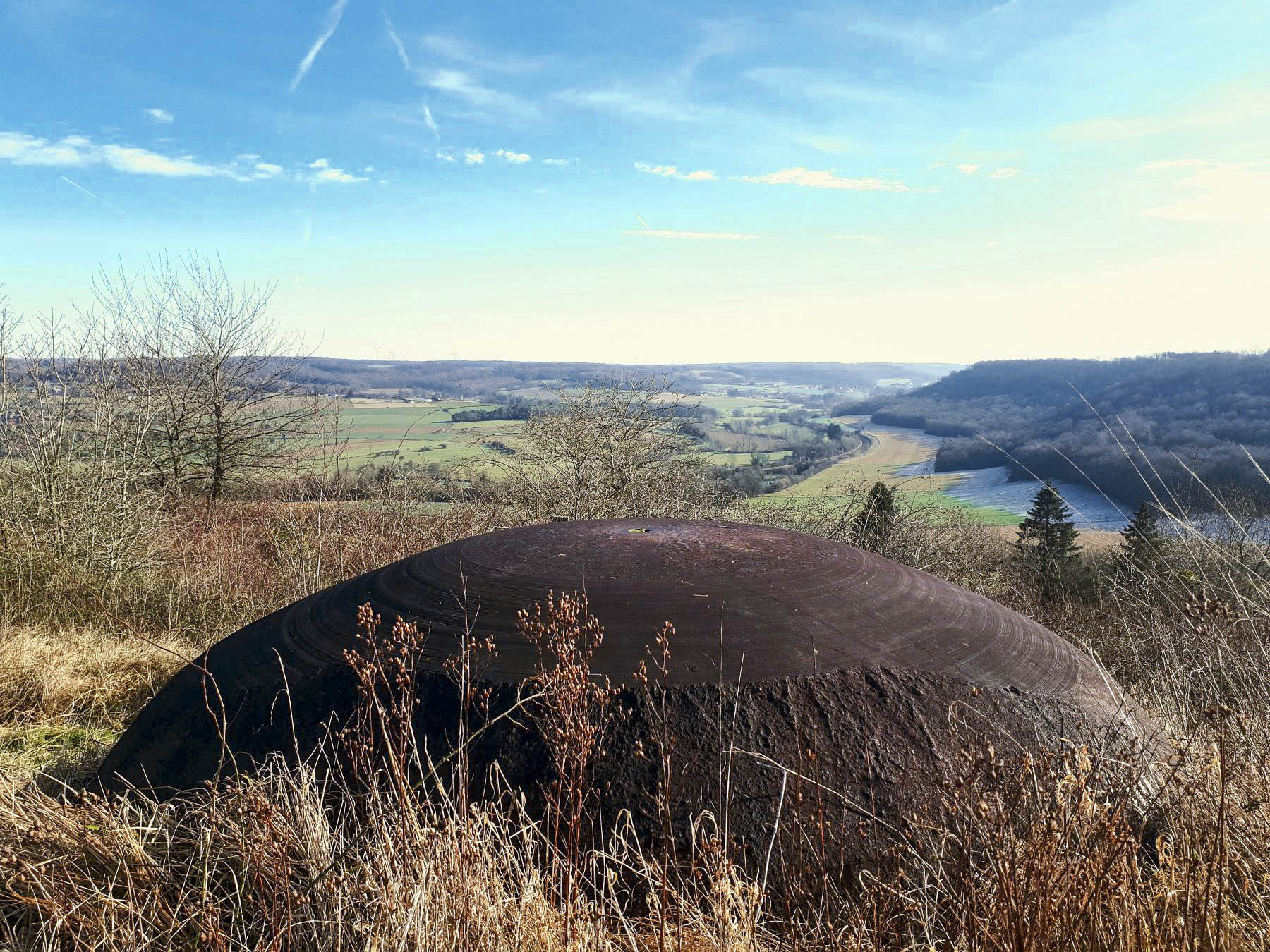 Ligne Maginot - VELOSNES - (Ouvrage d'artillerie) - Bloc 1
Cloche pour arme mixte - Gregory Fuchs