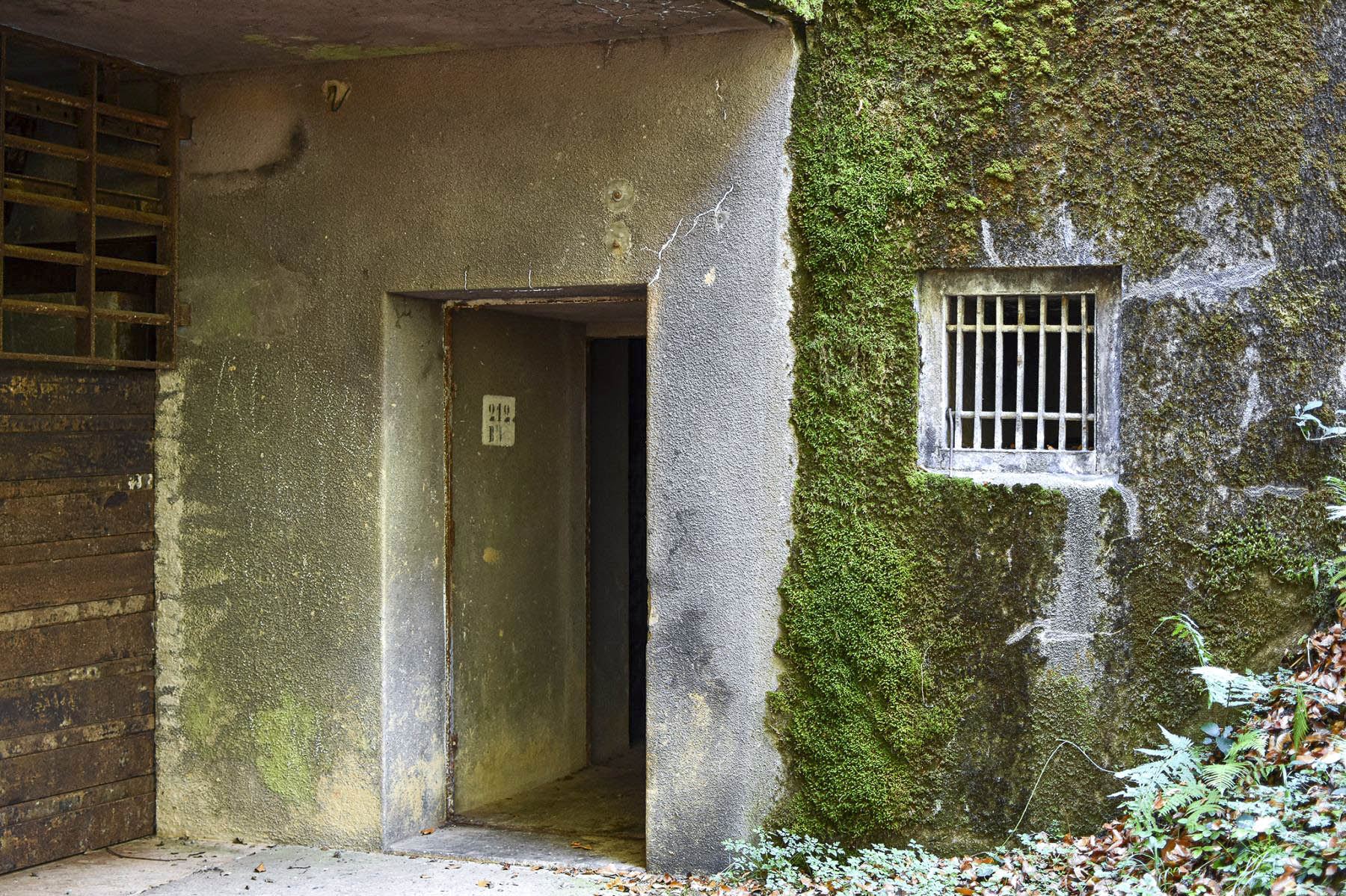 Ligne Maginot - 110 - BETTLACH - (Casemate d'artillerie) - Entrée des hommes

 - David Palmer