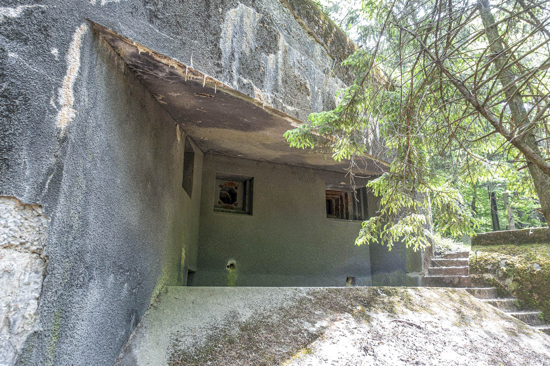Ligne Maginot - HOCHWALD C3 - (Casemate d'infanterie - Double) - La chambre de tir haute - David Palmer