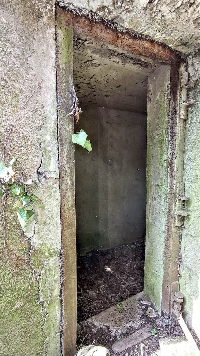 Ligne Maginot - KIRCHGRUBE SUD - (Blockhaus pour canon) - L'entrée hommes - Baptiste GAUDIN