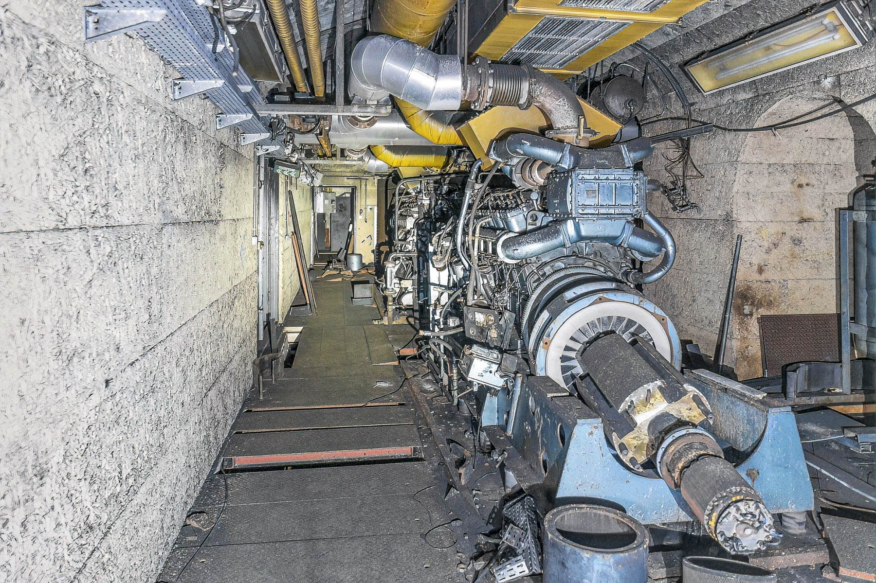 Ligne Maginot - ROCHONVILLERS - A8 - (Ouvrage d'artillerie) - L'usine électrique modernisée - David Palmer