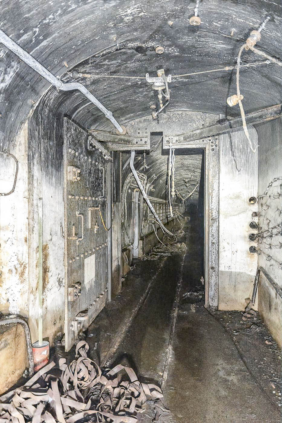 Ligne Maginot - ROCHONVILLERS - A8 - (Ouvrage d'artillerie) - Galerie
Porte blindée - David Palmer