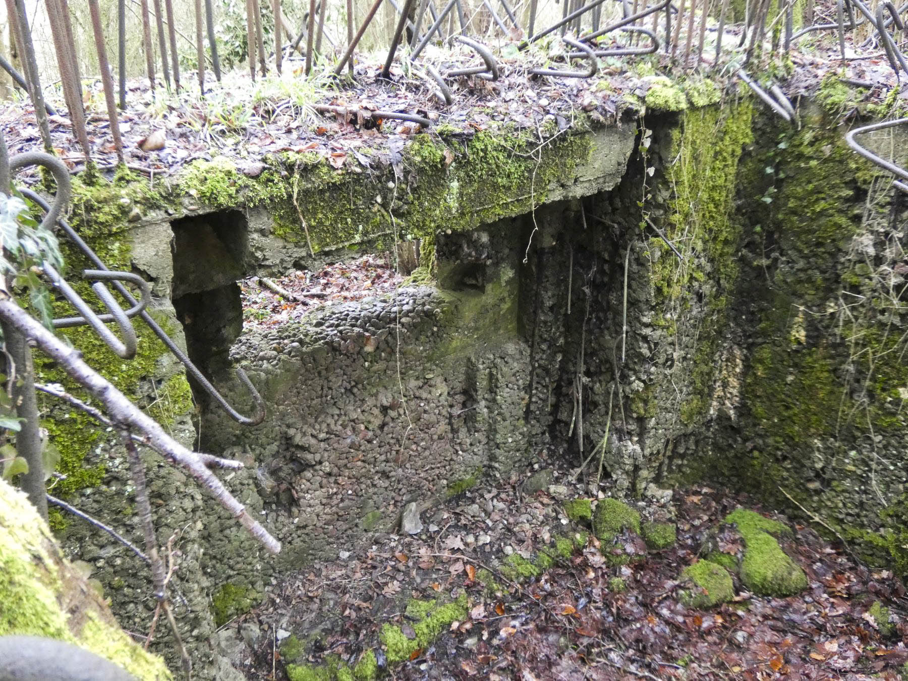 Ligne Maginot - BB320 - (Blockhaus pour canon) - L'embrasure pour le canon. - STENGER Mathieu