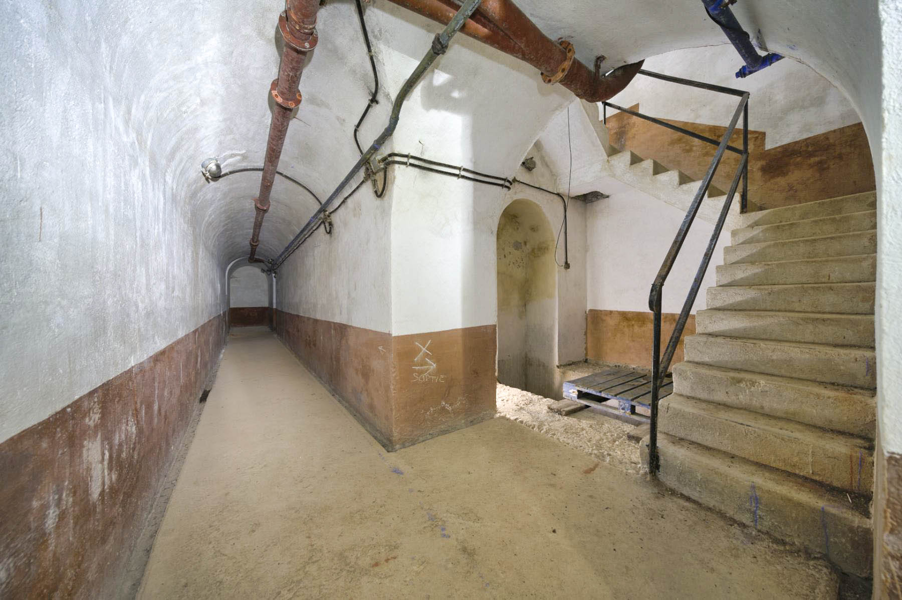 Ligne Maginot - RIMPLAS (RS) - (Ouvrage d'artillerie) - Puit et galerie du magasin aux artifices - duomaxw