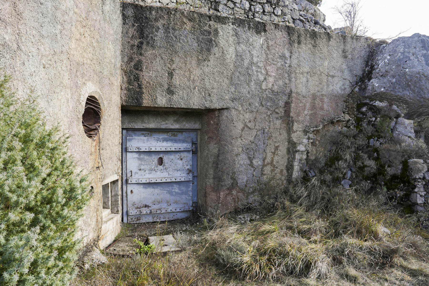Ligne Maginot - RIMPLAS (RS) - (Ouvrage d'artillerie) - Bloc 2
L'issue de sortie des mortiers Stokes de la plateforme B - duomaxw