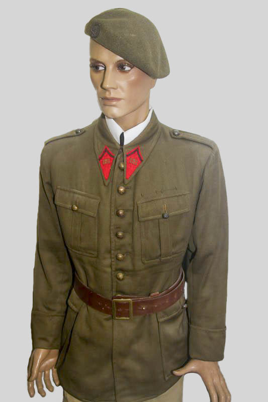 Ligne Maginot - Artilleur du 151e RAP - Uniforme d'artilleur du 151° RAP
Musée de Fermont