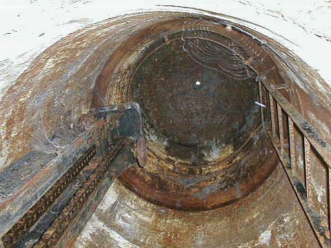 Ligne Maginot - 9/3 - AUENHEIM SUD - (Casemate d'infanterie) - Une cloche GFM