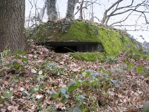 Ligne Maginot - CARREFOUR 121 - (Blockhaus pour arme infanterie) - La coupole Est