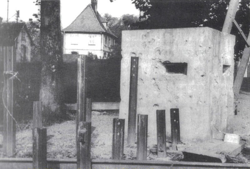 Ligne Maginot - DRUSENHEIM-PONT 1 - (Blockhaus pour arme infanterie) - La présente photo est tirée de l'annuaire 1991 de la Société d'Histoire et d'Archéologie du Ried Nord - Inconnu