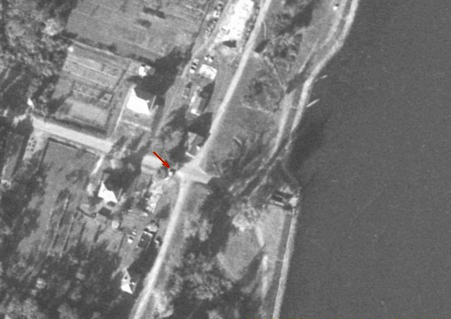 Ligne Maginot - DRUSENHEIM-PONT 1 (Blockhaus pour arme infanterie) -  - IGN - Géoportail 1947