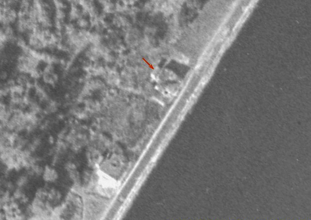 Ligne Maginot - GAMBSHEIM CENTRE - (Casemate d'infanterie) -  - IGN - Géoportail 1947