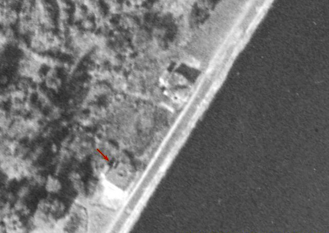 Ligne Maginot - GAMBSHEIM SUD - (Casemate d'infanterie) -  - IGN - Géoportail 1947