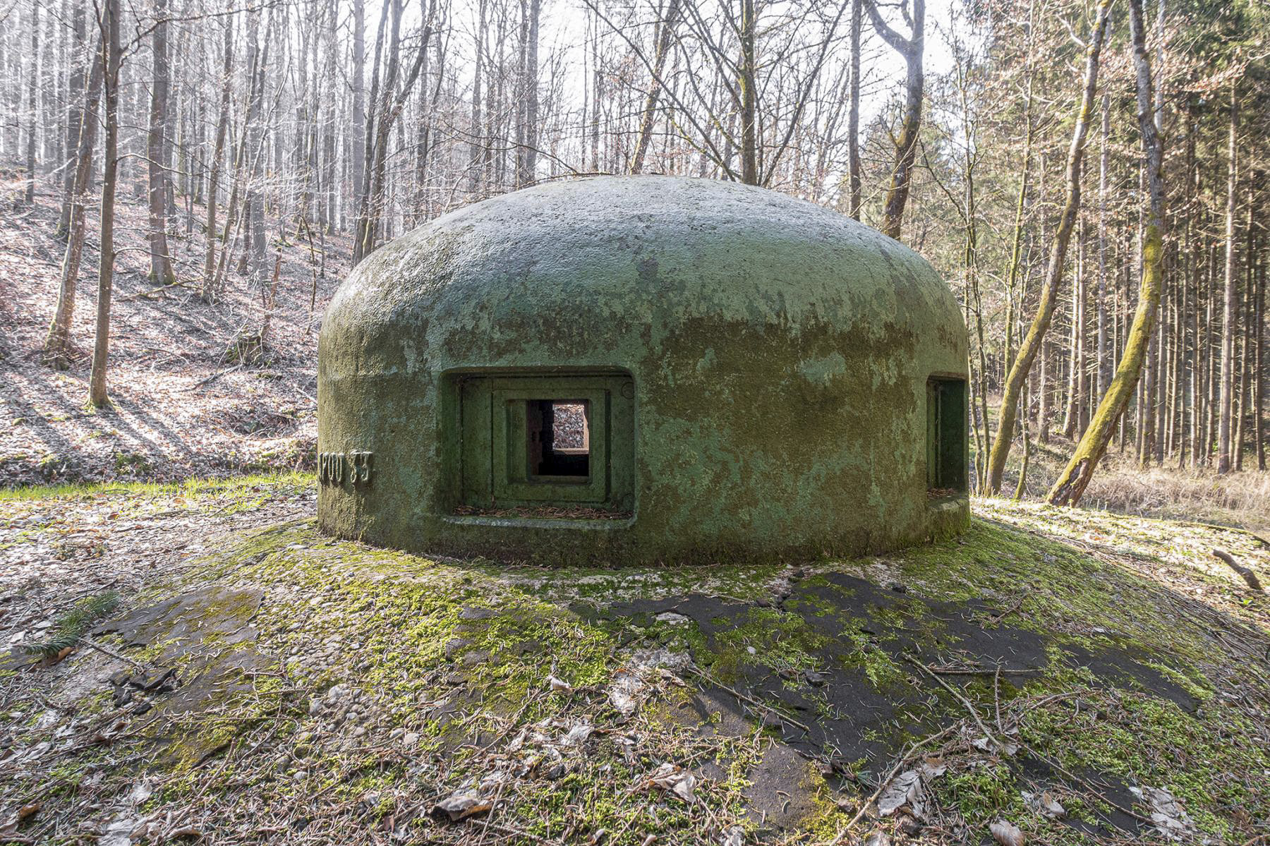Ligne Maginot - SAEGEMUHLE - (Blockhaus pour arme infanterie) - Cloche GFM - David Palmer