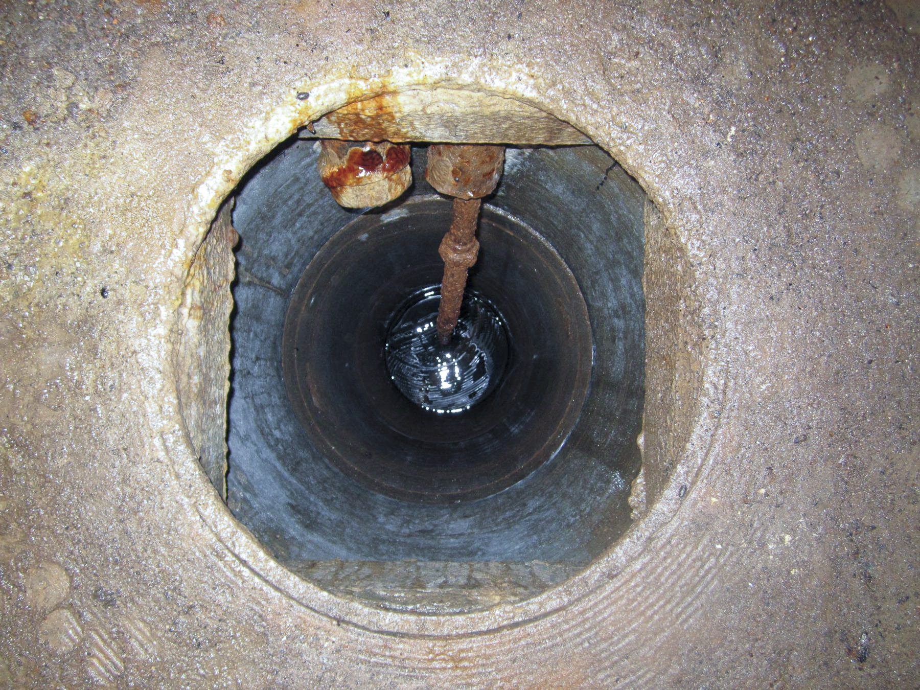 Ligne Maginot - SAEGEMUHLE - (Blockhaus pour arme infanterie) - Puits