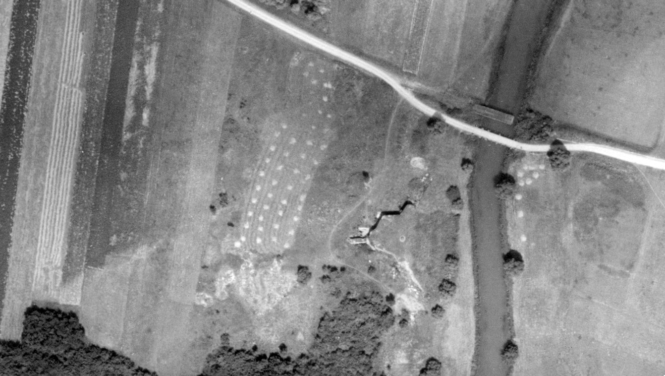 Ligne Maginot - 19/3 - COSAQUES - (Casemate d'infanterie - Double) -  - IGN - Géoportail 1950