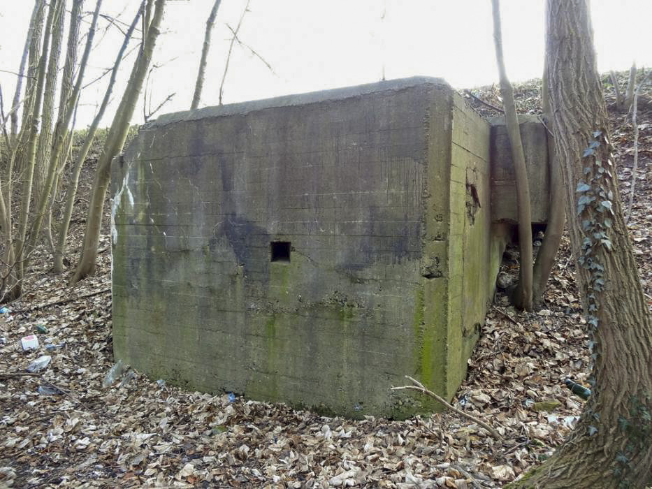 Ligne Maginot - 295A - PORT DU RHIN SUD 28 - (Blockhaus pour arme infanterie) - Créneau de défense rapprochée Nord - Lionnel SPERANDIO