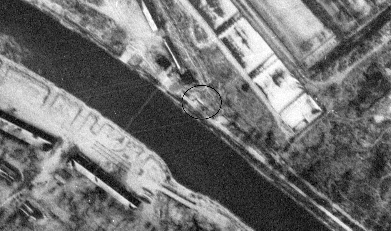 Ligne Maginot - 412B - PETIT RHIN - (Abri) -  - IGN - Géoportail 1946