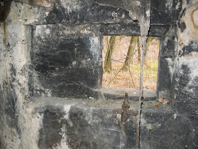 Ligne Maginot - 412G - STAND DE TIR DESAIX - (Blockhaus pour arme infanterie) - Vue des créneaux
