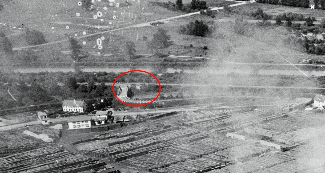 Ligne Maginot - 415D - PORT DU RHIN CENTRE 3 - (Blockhaus pour arme infanterie) -  - IGN - Géoportail 1949