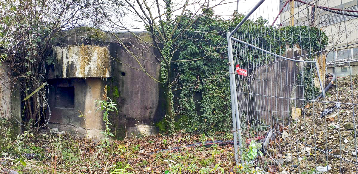 Ligne Maginot - PORT DU RHIN CENTRE 11 - (Blockhaus pour arme infanterie) - Créneau nord