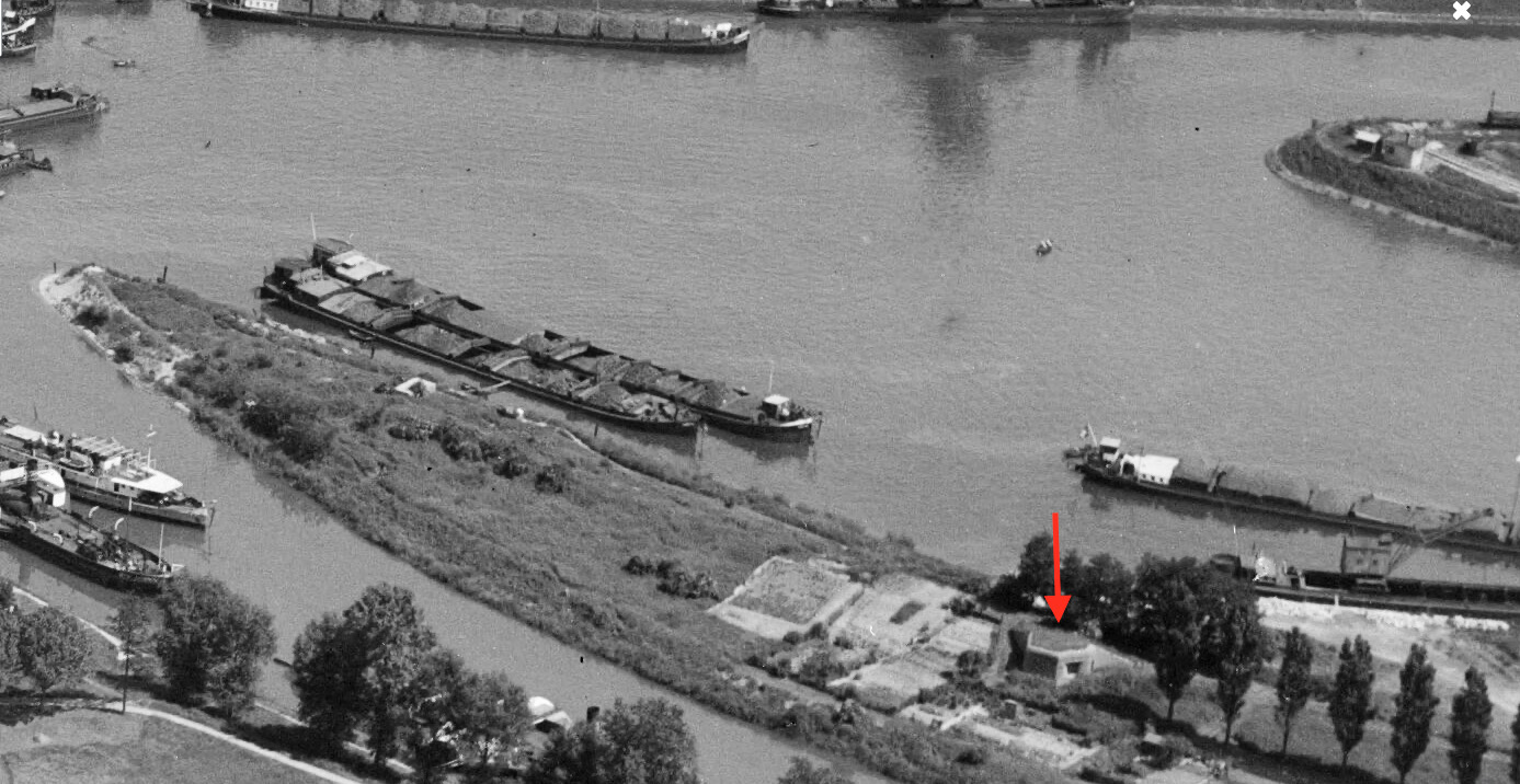 Ligne Maginot - 476 - BASSIN LOUIS ARMAND 1 - (Blockhaus pour canon) -  - IGN - Géoportail 1949