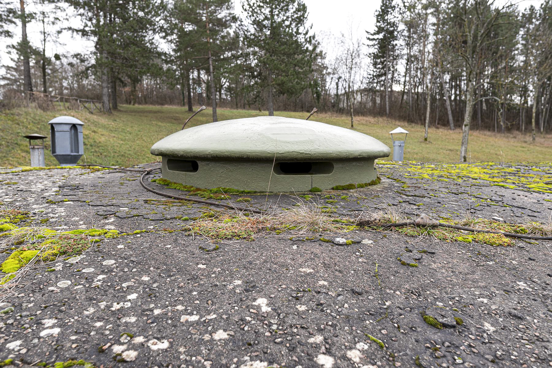 Ligne Maginot - FORT DE MUTZIG - (Ouvrage d'artillerie) - Batterie N°1 Observatoire d'artillerie (Panzer-beobachtungs-Stand 96)
 - David Palmer