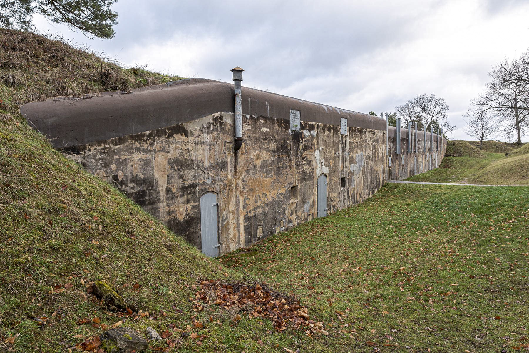 Ligne Maginot - FORT DE MUTZIG - (Ouvrage d'artillerie) - Caserne (Infanterieraum IR 1)
 - David Palmer