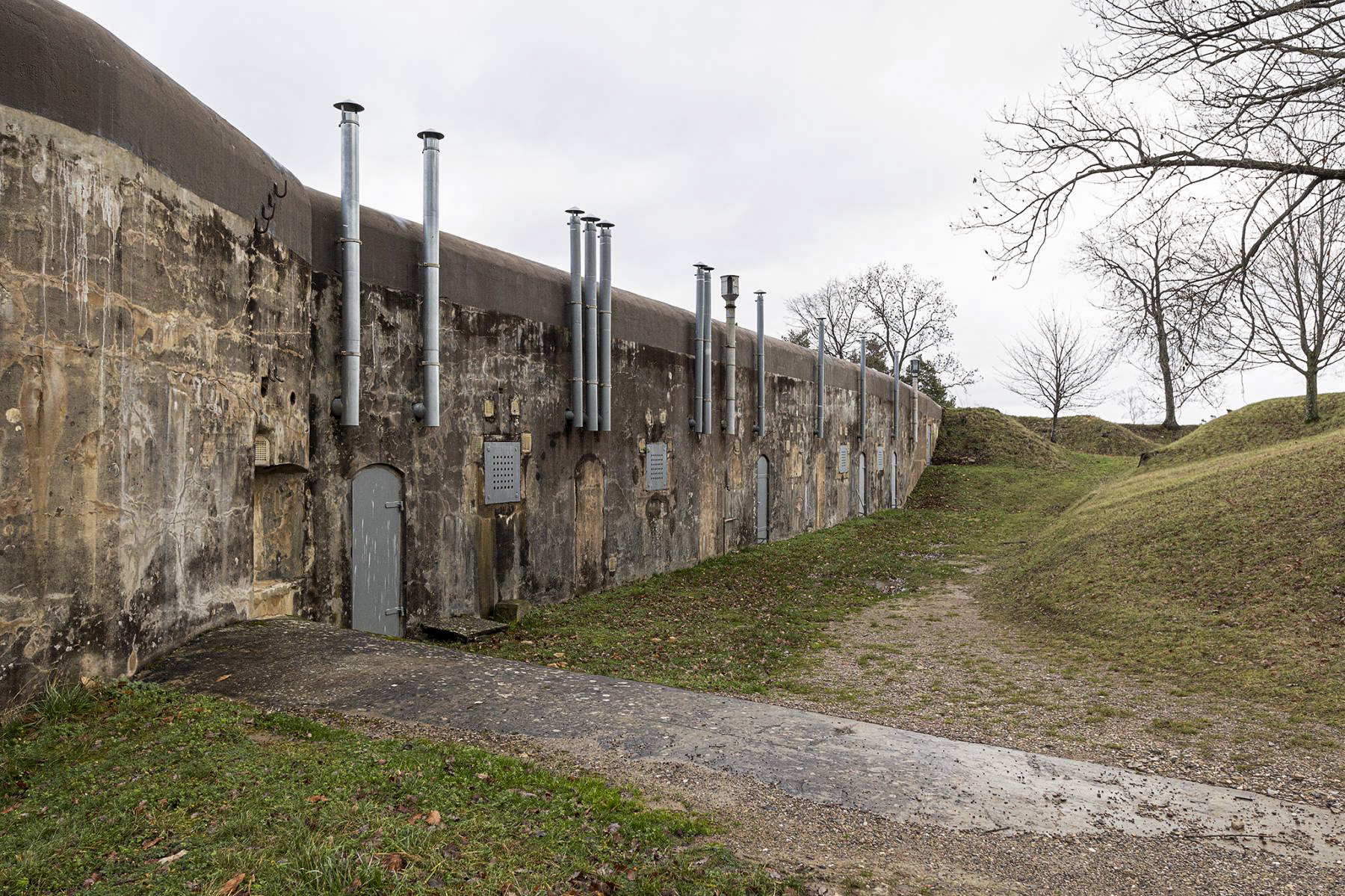 Ligne Maginot - FORT DE MUTZIG - (Ouvrage d'artillerie) - Caserne (Infanterieraum IR 1)
 - David Palmer