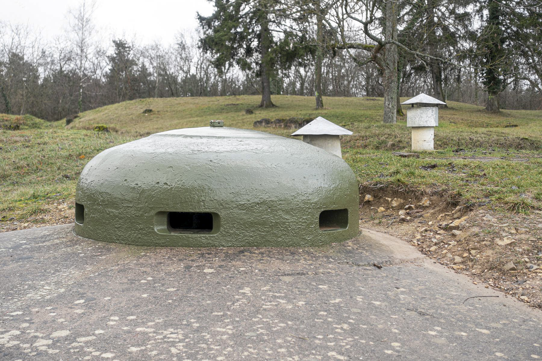 Ligne Maginot - FORT DE MUTZIG - (Ouvrage d'artillerie) - Observatoire d'artillerie N°1 (Artillerie-Beobachtungsstand 1905) - David Palmer