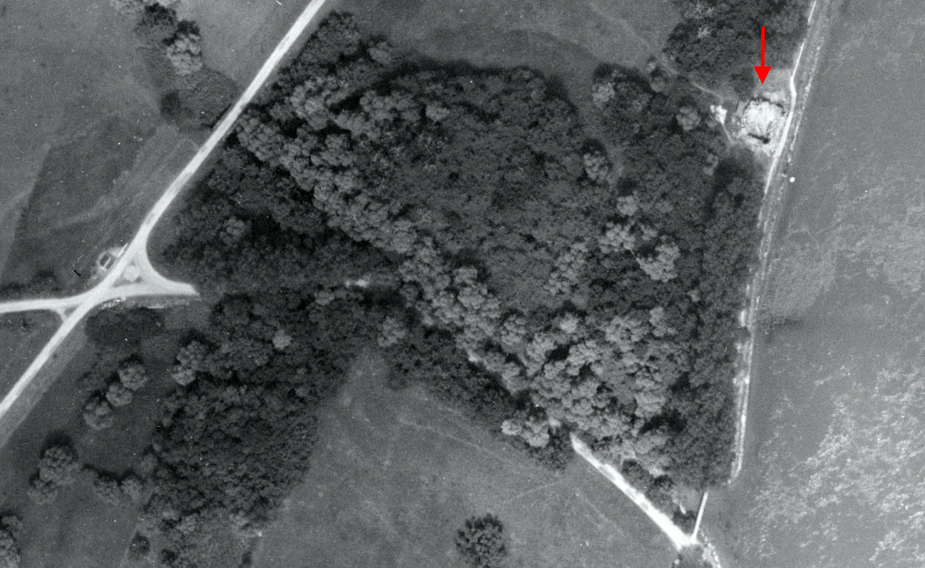 Ligne Maginot - CHRISTIAN - (Casemate d'infanterie - Simple) -  - IGN - Géoportail 1950