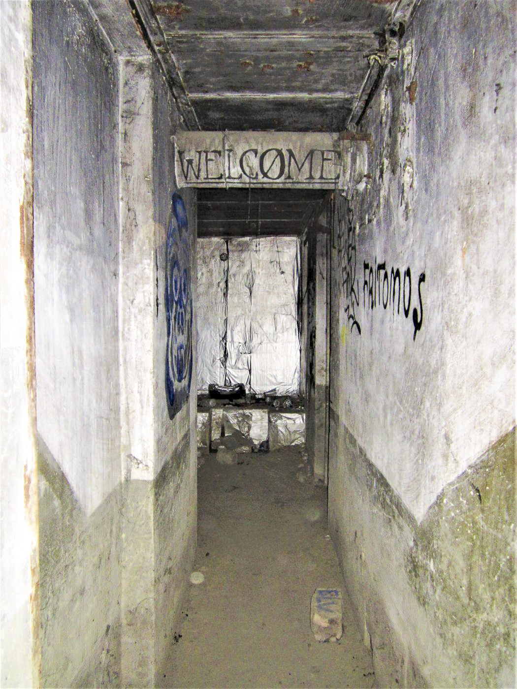 Ligne Maginot - BASSIN DE L'INDUSTRIE - (Casemate d'infanterie - Double) - Couloir de l'entrée