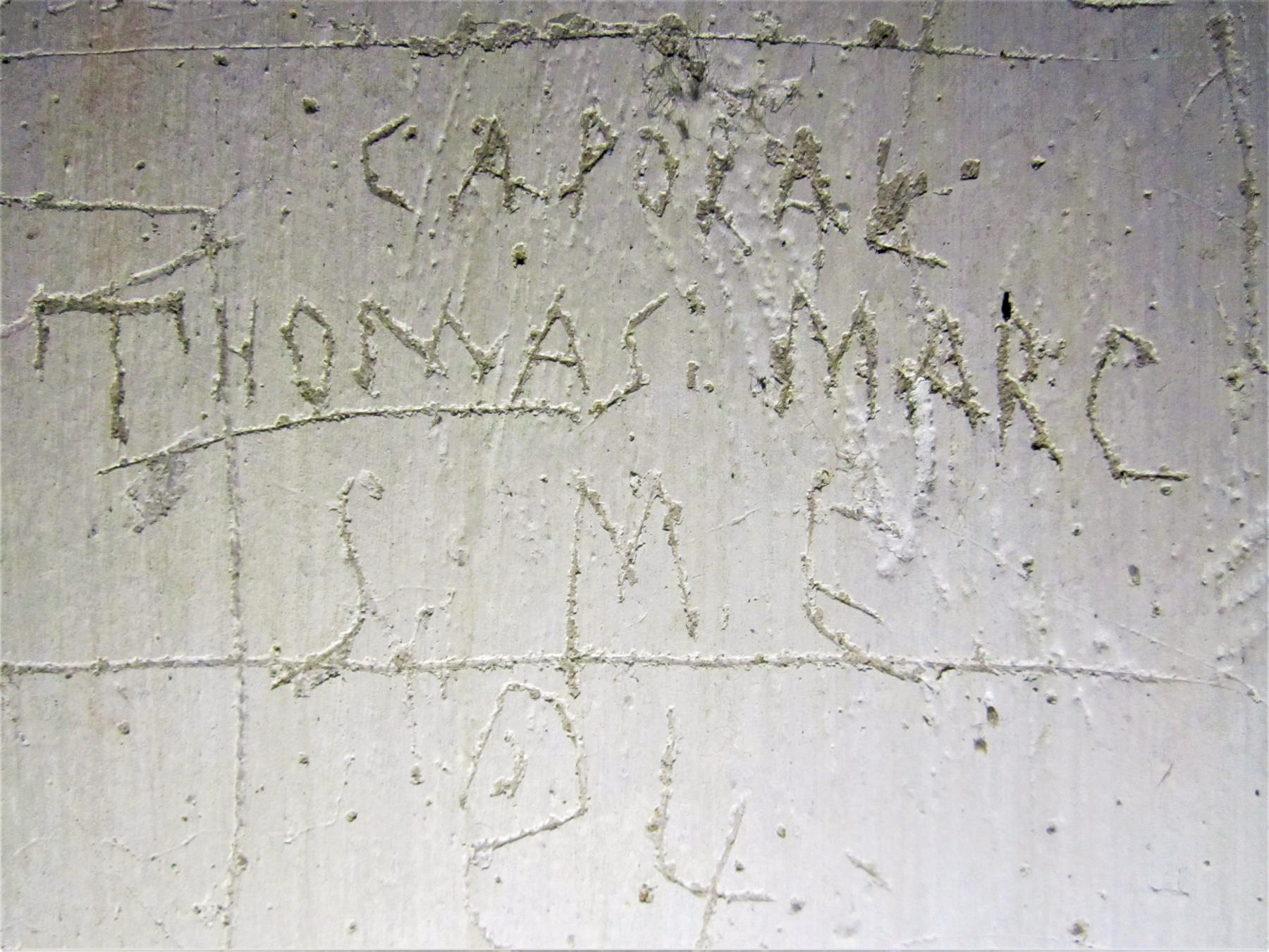 Ligne Maginot - BATTERIE DES PAYSANS - (Cuve pour canon) - Caporal Thomas Marc