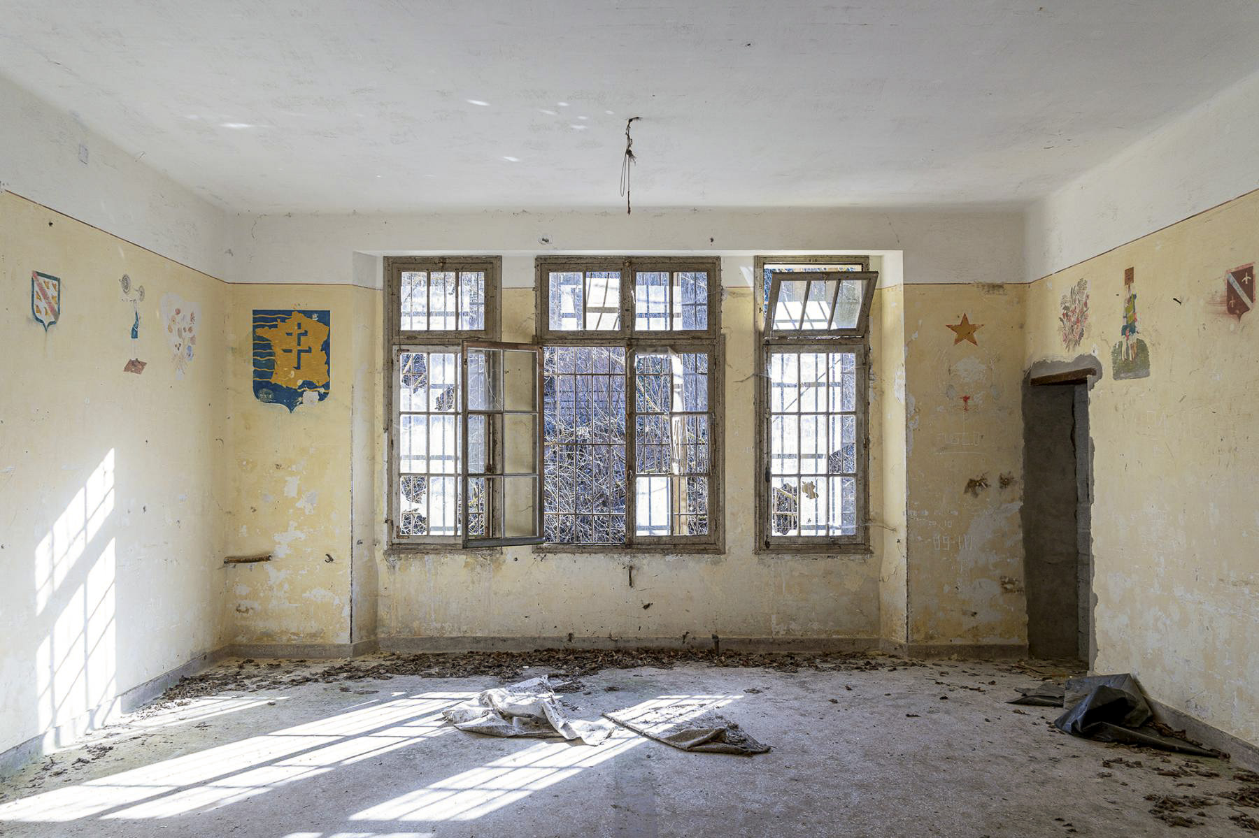 Ligne Maginot - LEMBACH - (Camp de sureté) - Chambrée au 2éime étage - David Palmer
