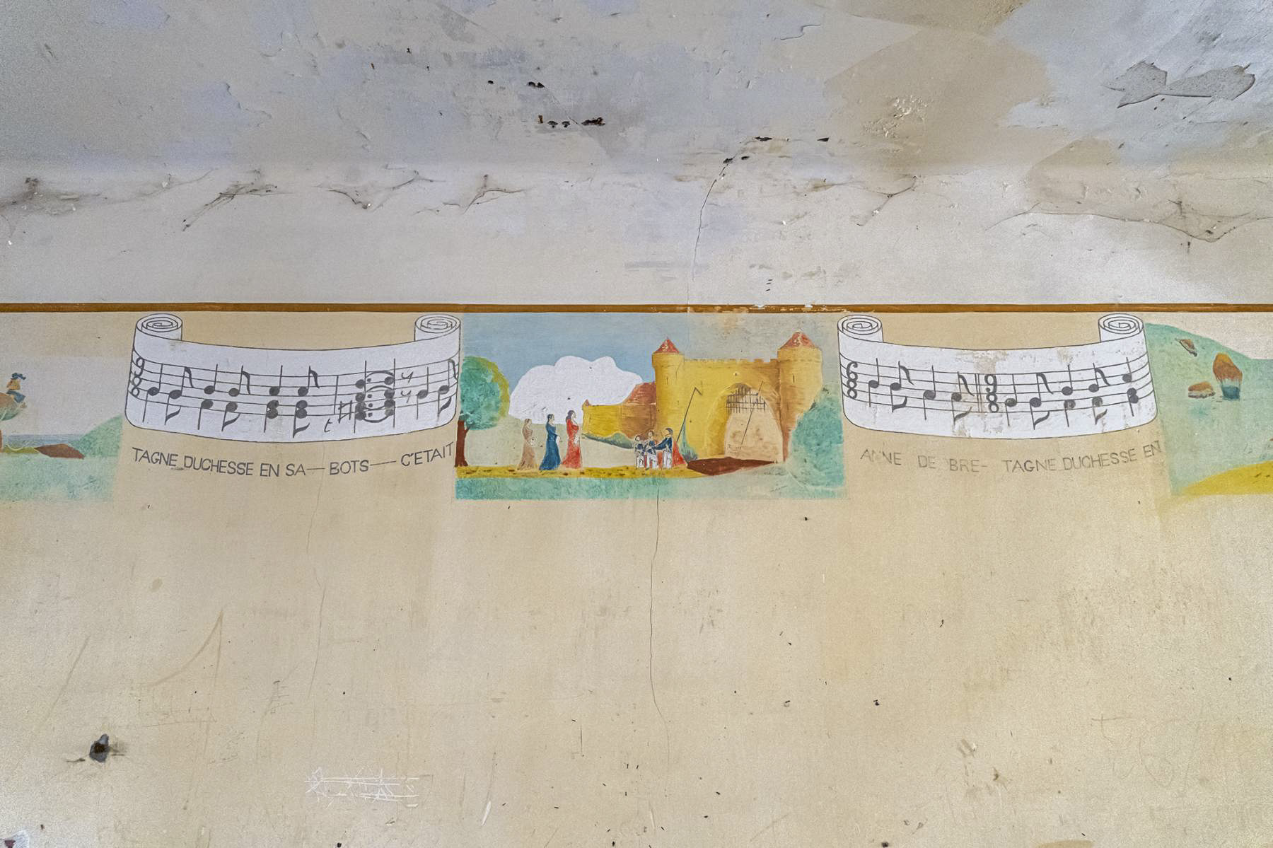 Ligne Maginot - LEMBACH - (Camp de sureté) - Peinture murale - David Palmer