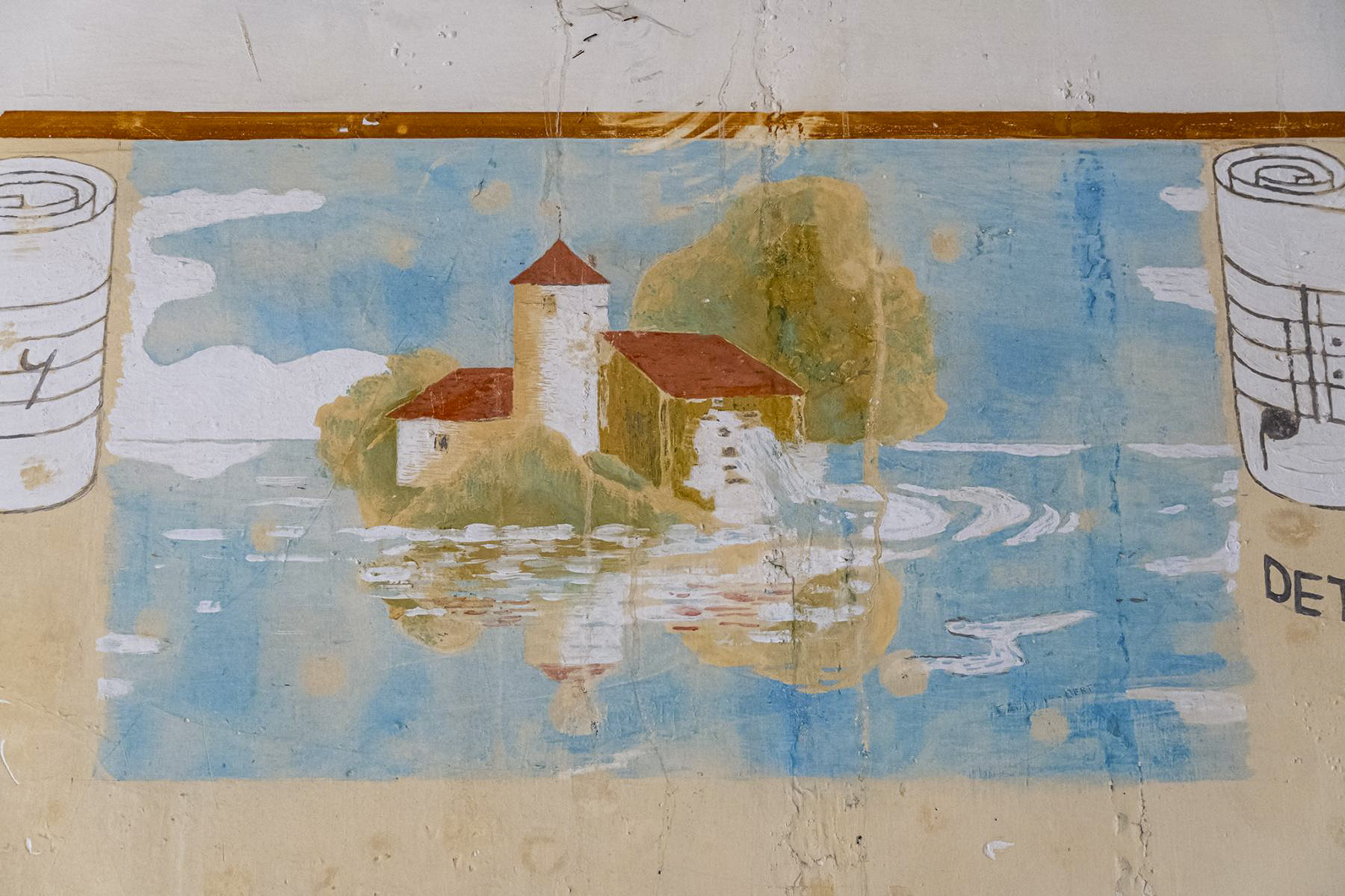 Ligne Maginot - LEMBACH - (Camp de sureté) - Peinture murale - David Palmer