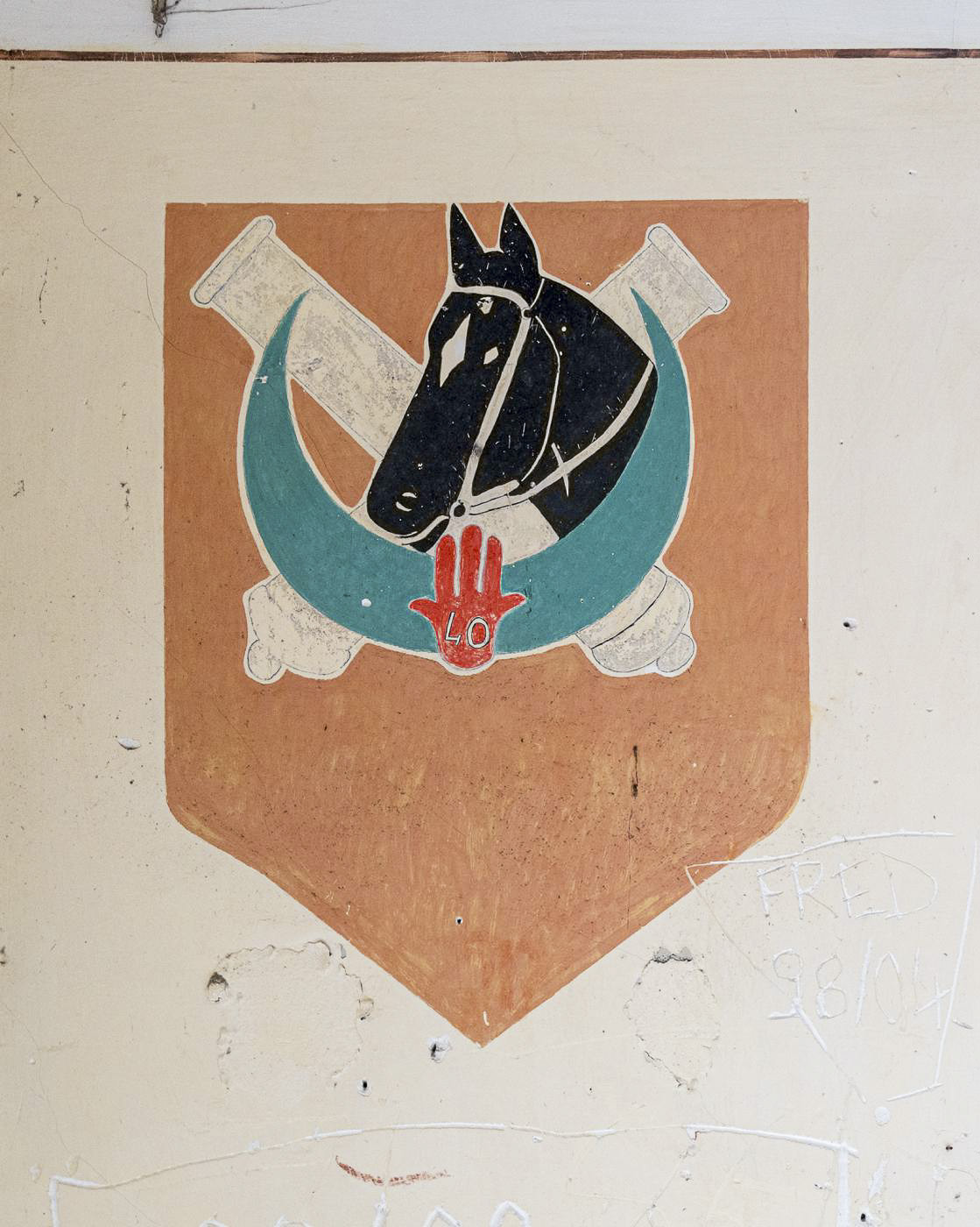 Ligne Maginot - LEMBACH - (Camp de sureté) - Insigne du 40° RA - David Palmer