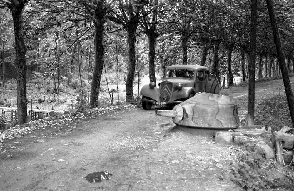 Ligne Maginot - HAUTE DIGUE 5BIS - (Cuve pour arme d'infanterie) - Vue depuis le nord